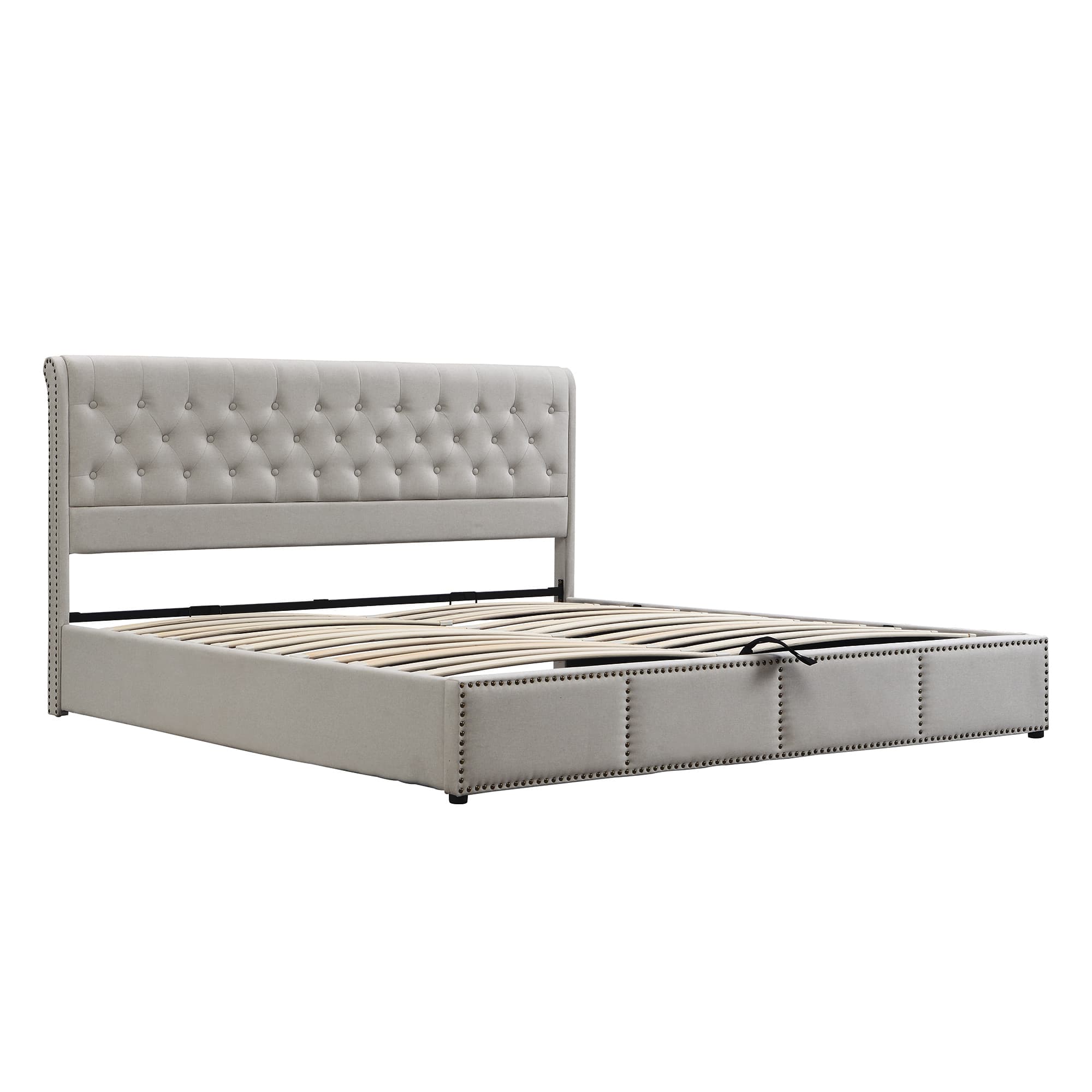 Stylish Upholstered Ottoman Bed - image 3
