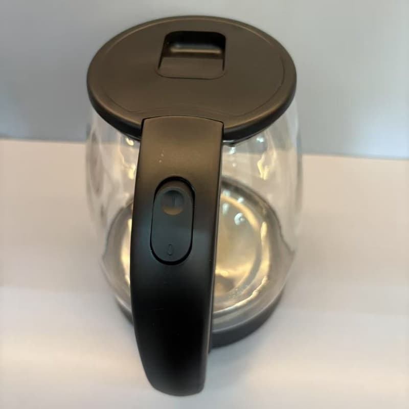 2L Glass Electric Kettle with Blue LED Illumination and Printed Level Markings - image 1