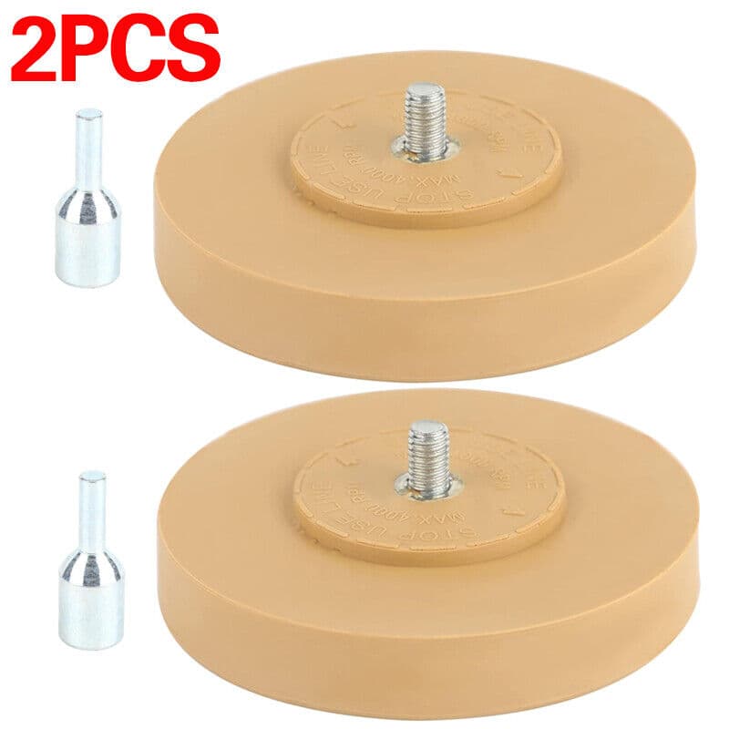 Remove stickers with 88 mm rubber eraser wheels - Default