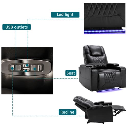 Electric Recliner for Gaming and Home Cinema - image 5