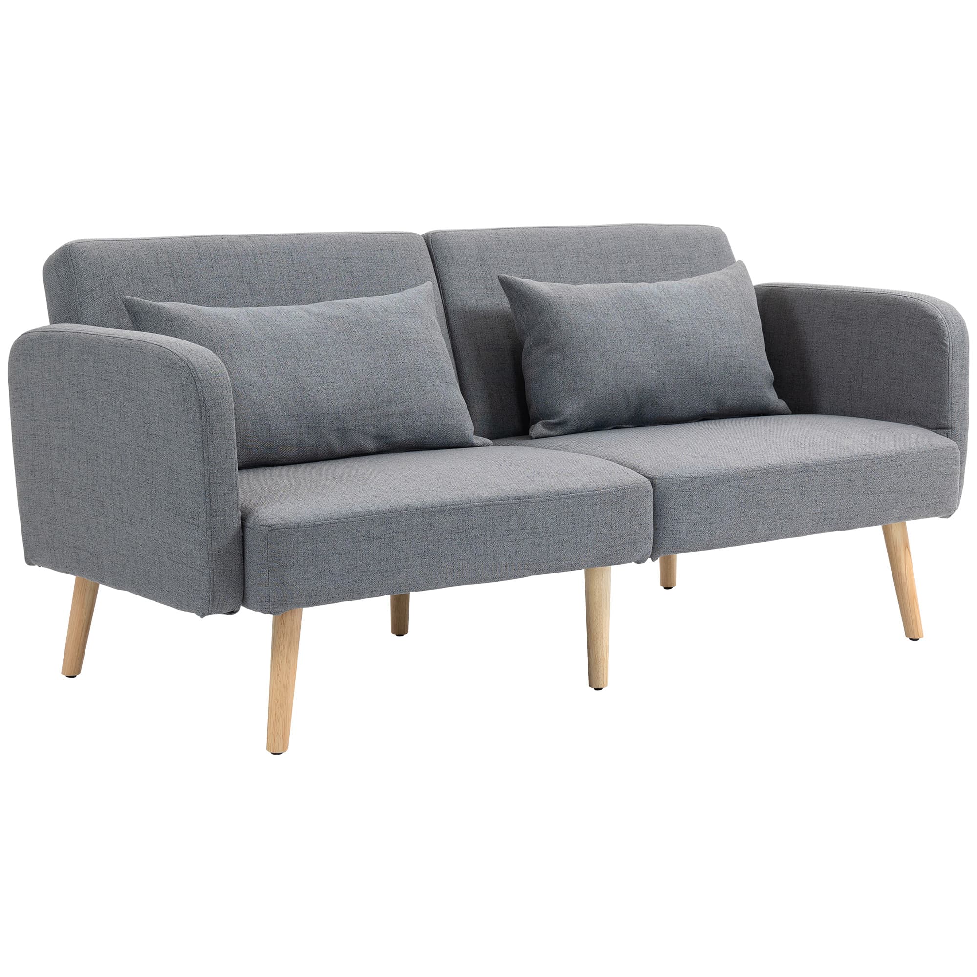 Grey Click-Clack Sofa Bed