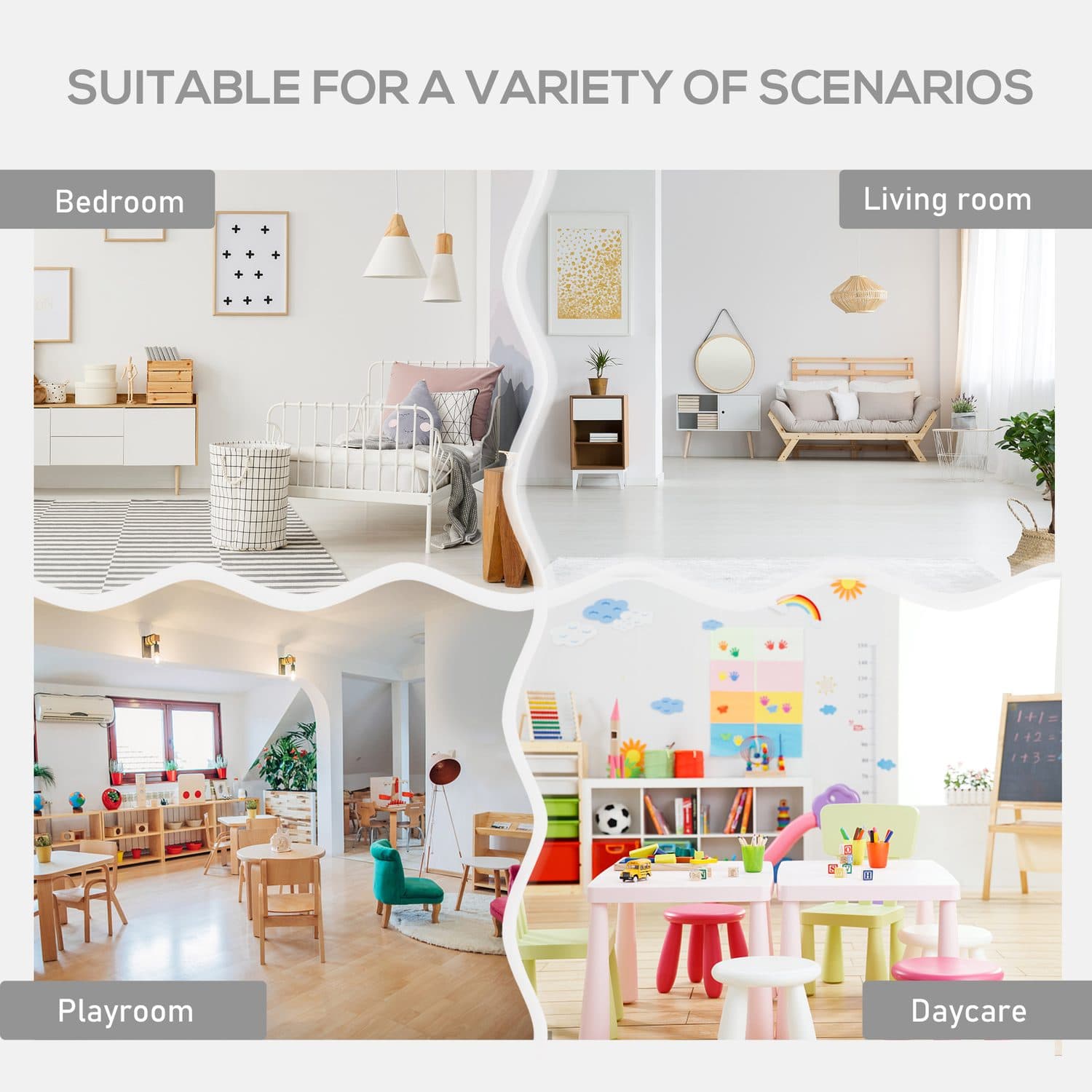 3-Piece Kids Table and Chairs Set - image 1