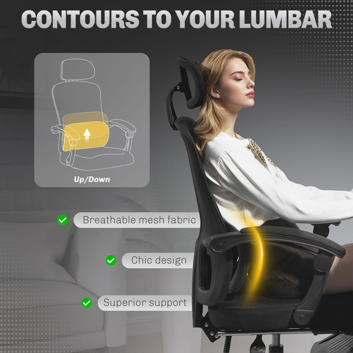 Ergonomic Reclining Chair - image 4