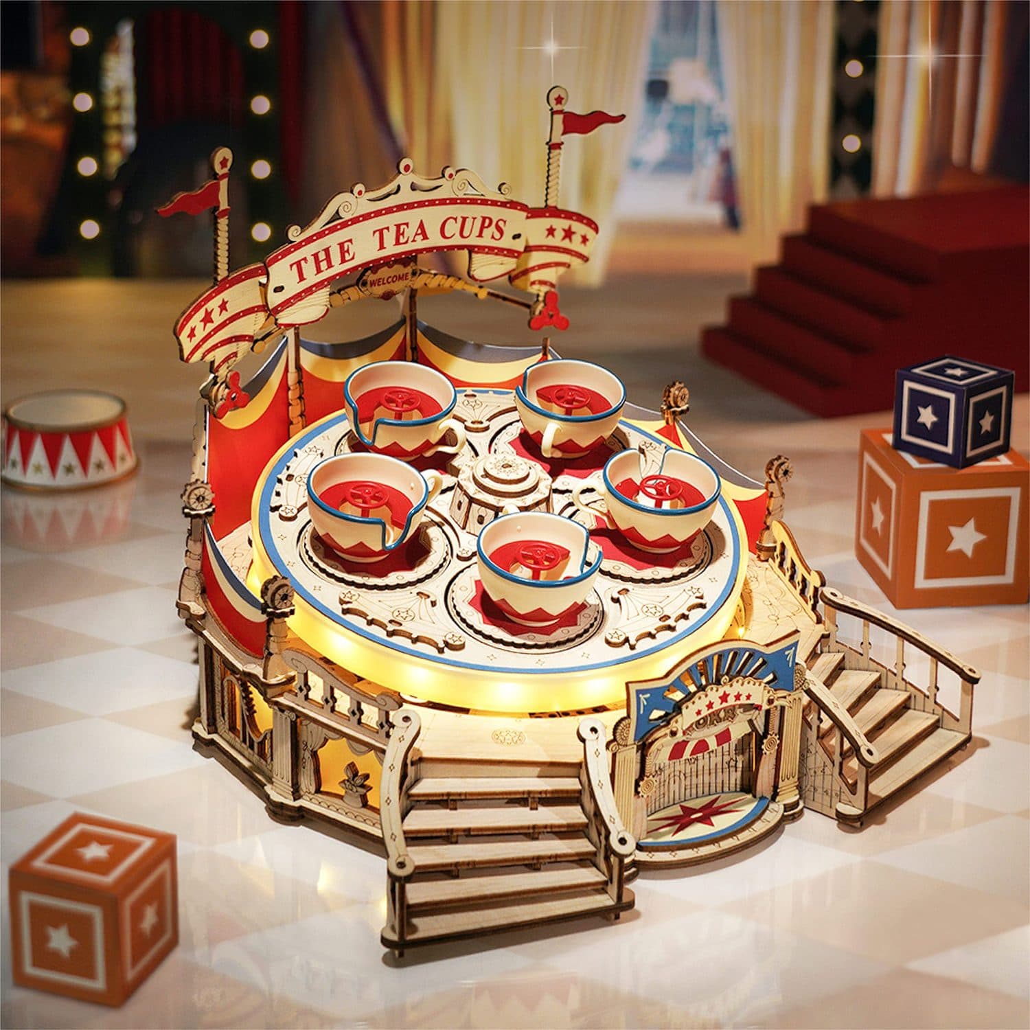 Robotime 3D Wooden Puzzle Construction Kit - image 4