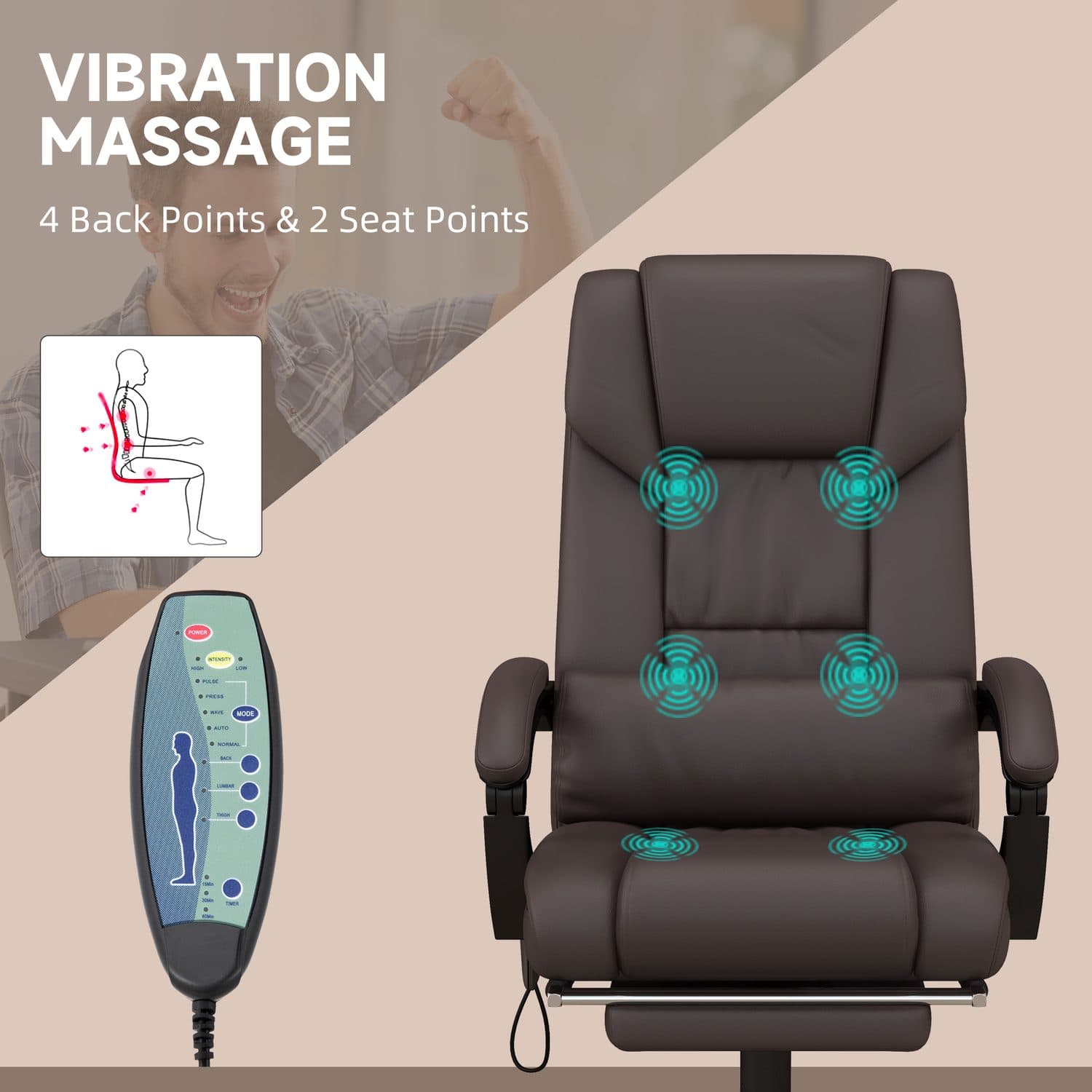 Vinsetto Massage Chair - image 2