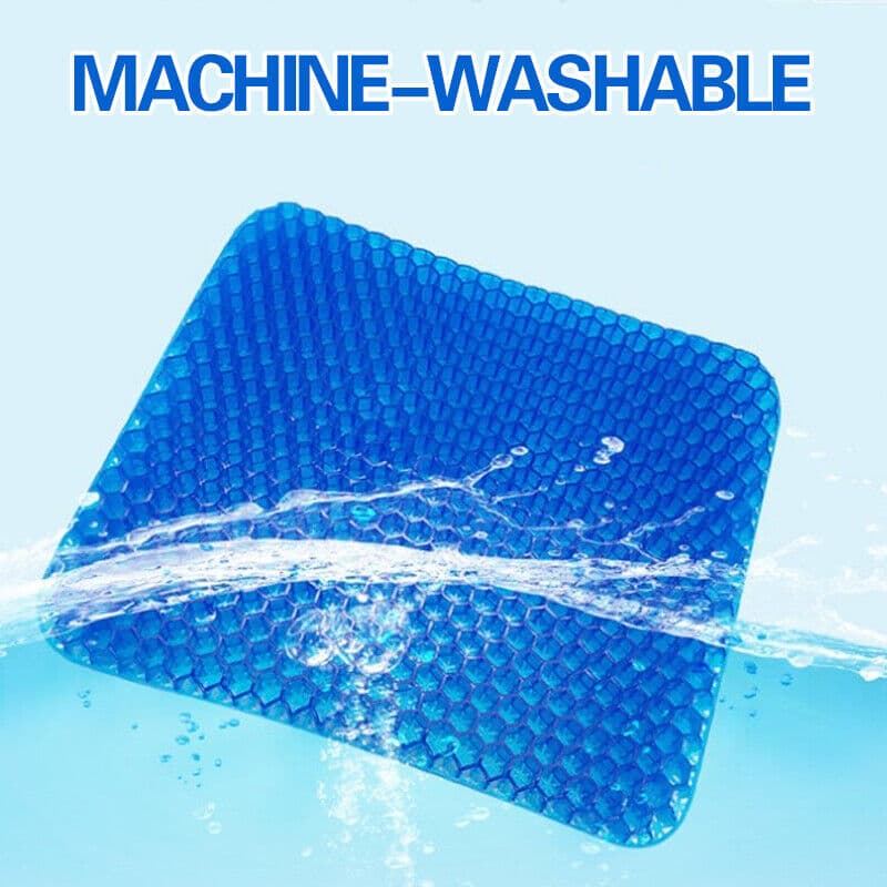 Cooling Honeycomb Gel Seat Cushion with Washable Non-Slip Cover - image 5