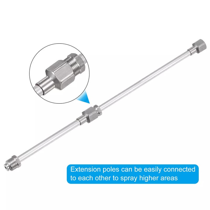 3 Piece Airless Paint Sprayer Extension Rod Set - image 4