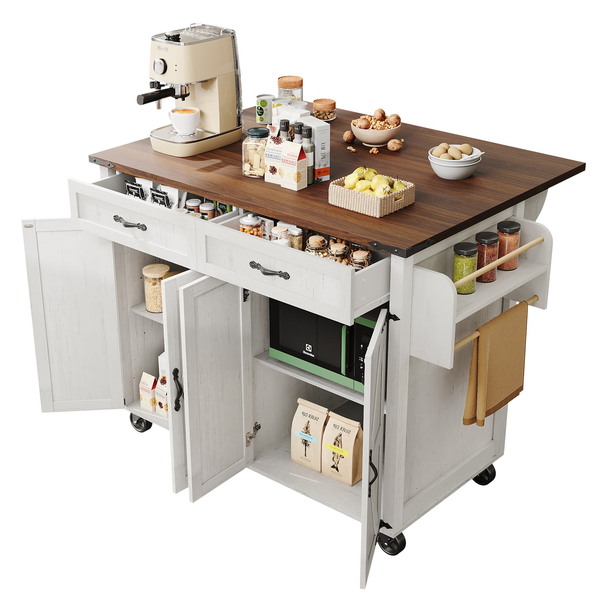 The Ultimate Farmhouse Kitchen Island for Storage & Prep - image 3