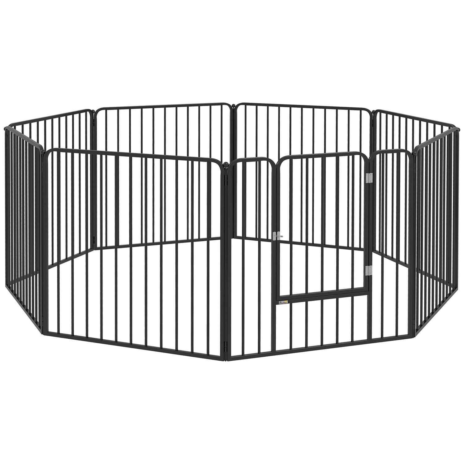 80cm 8-Panel Heavy Duty Pet Playpen for Small & Medium Dogs