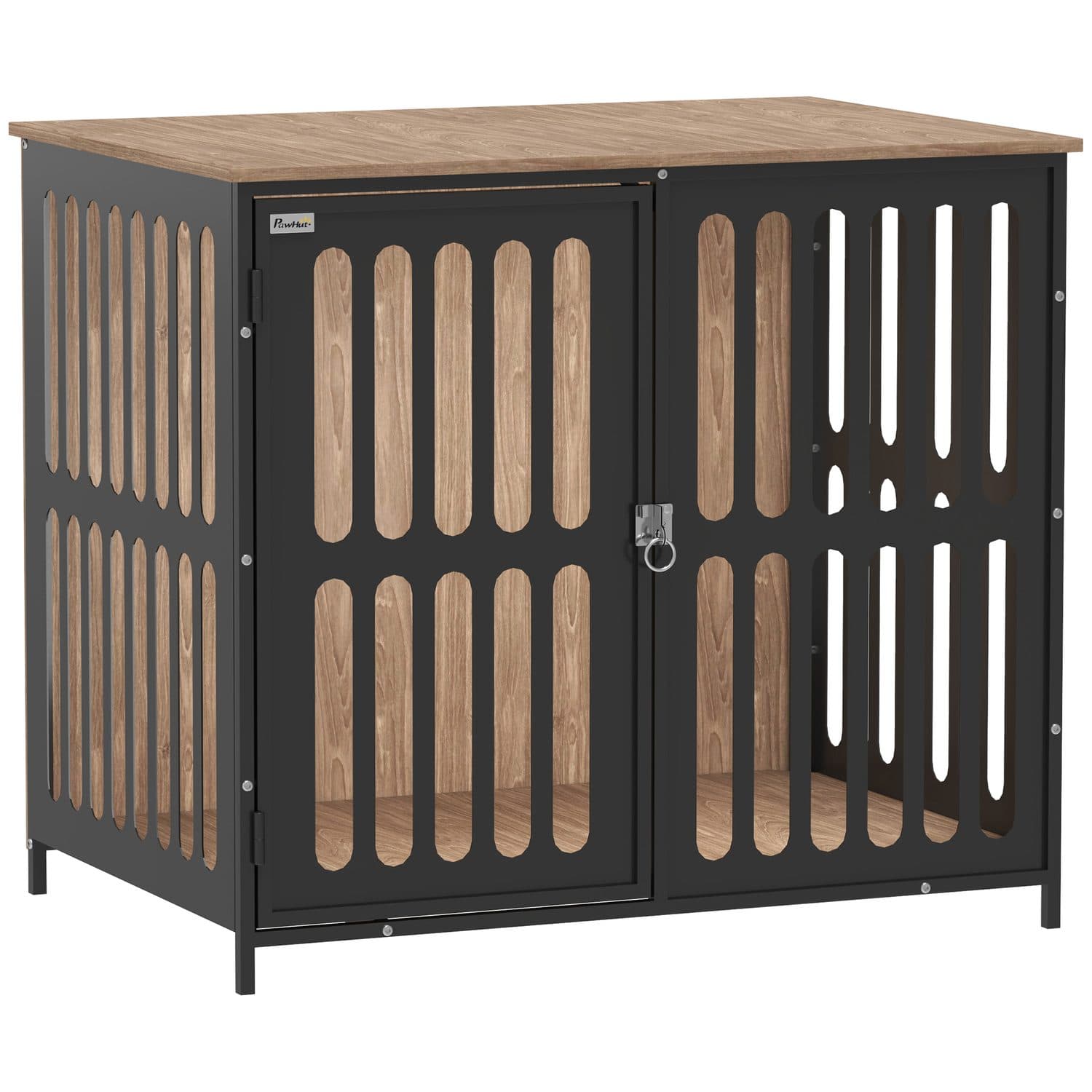 PawHut Dog Crate Furniture & Side Table