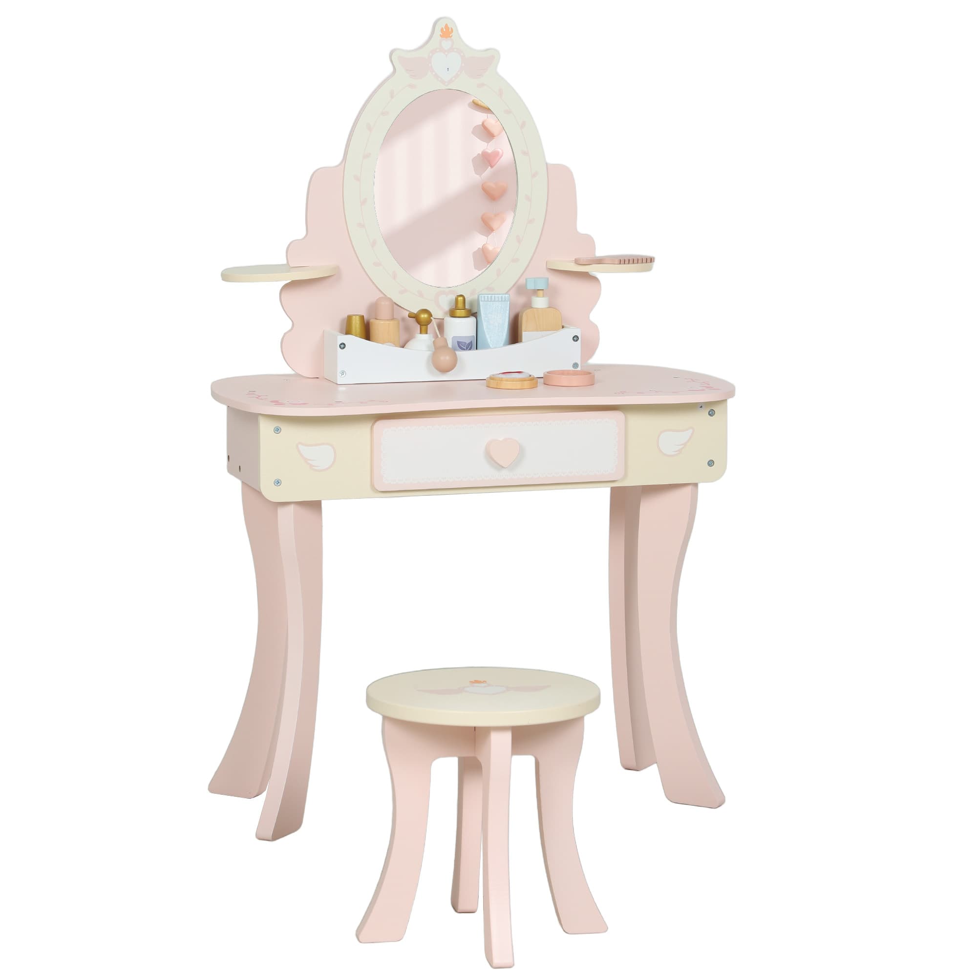 Pink 2-in-1 Vanity Set