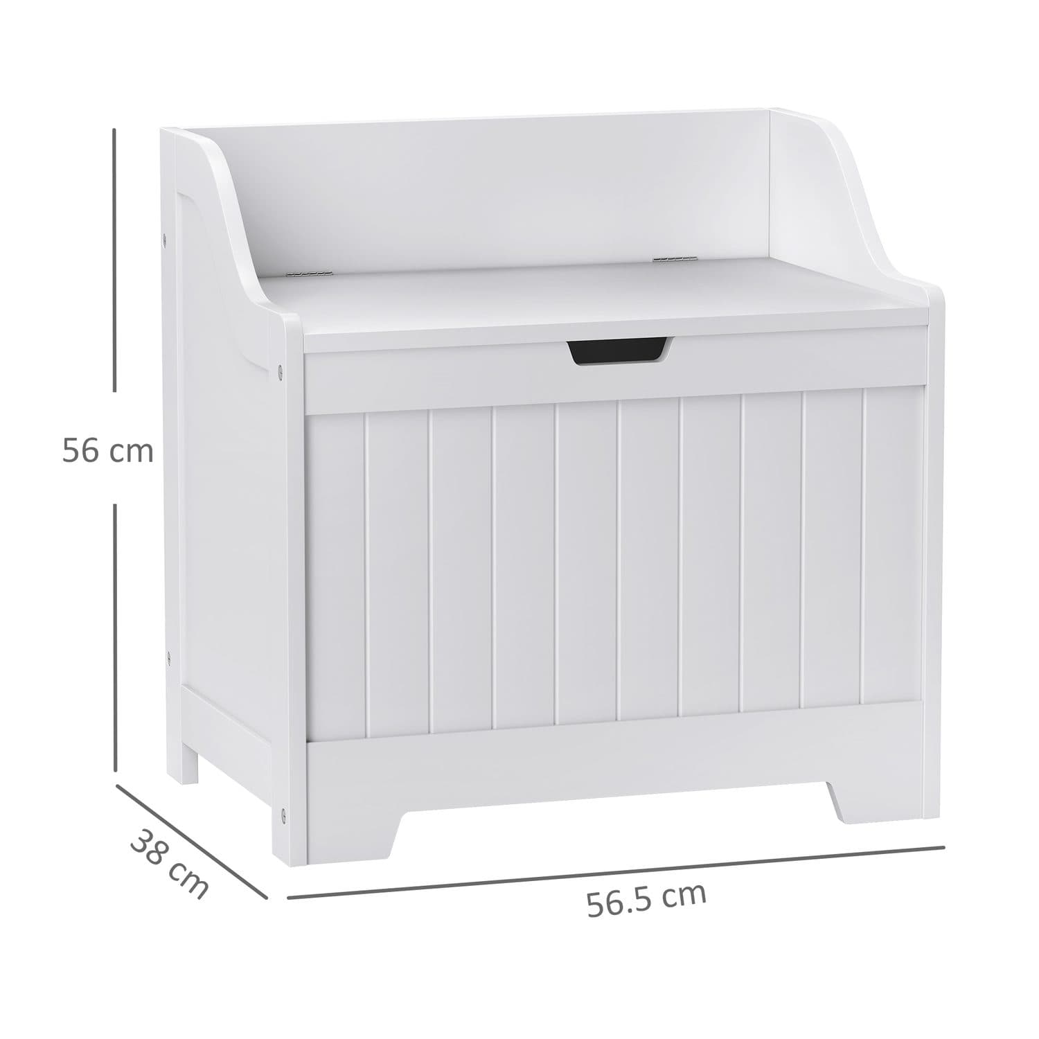 61L White Storage Chest - image 5