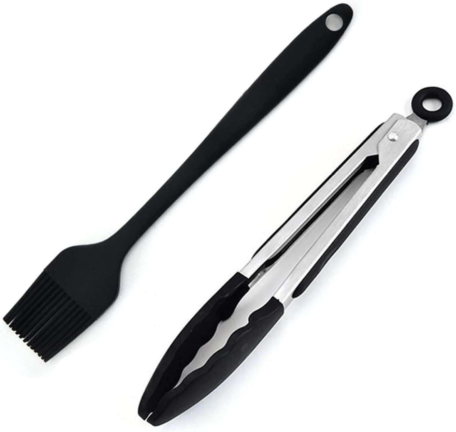 Silicone Tongs and Oil Brush for Everyday Cooking - image 4