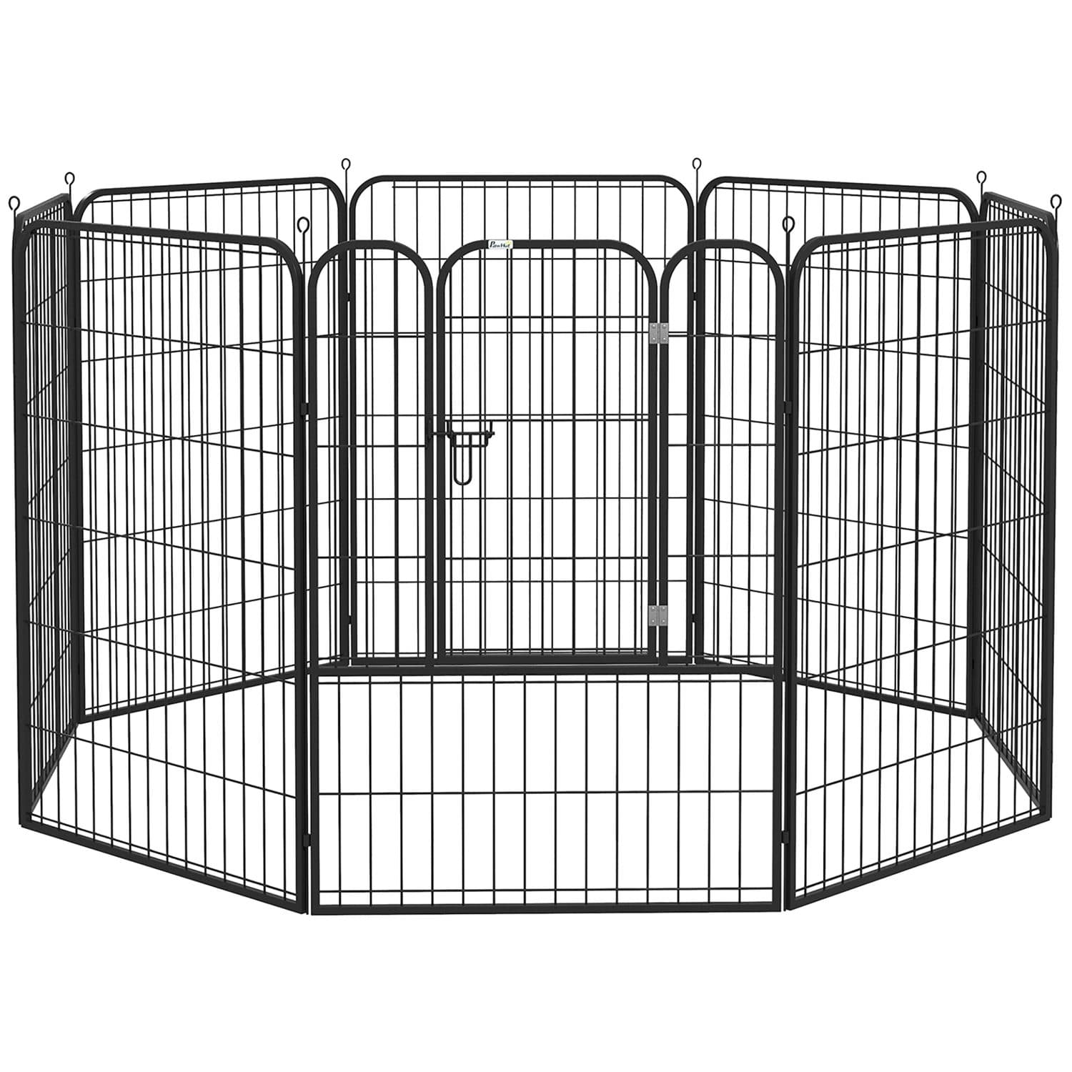 PawHut 8 Panel Heavy Duty Playpen with Ground Stakes
