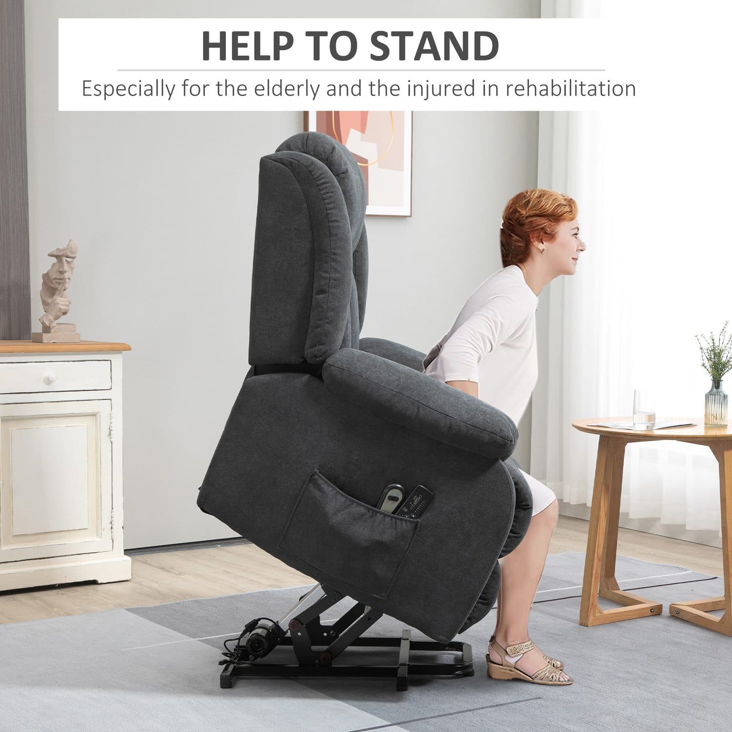 Electric Lift & Massage Recliner Chair - image 1