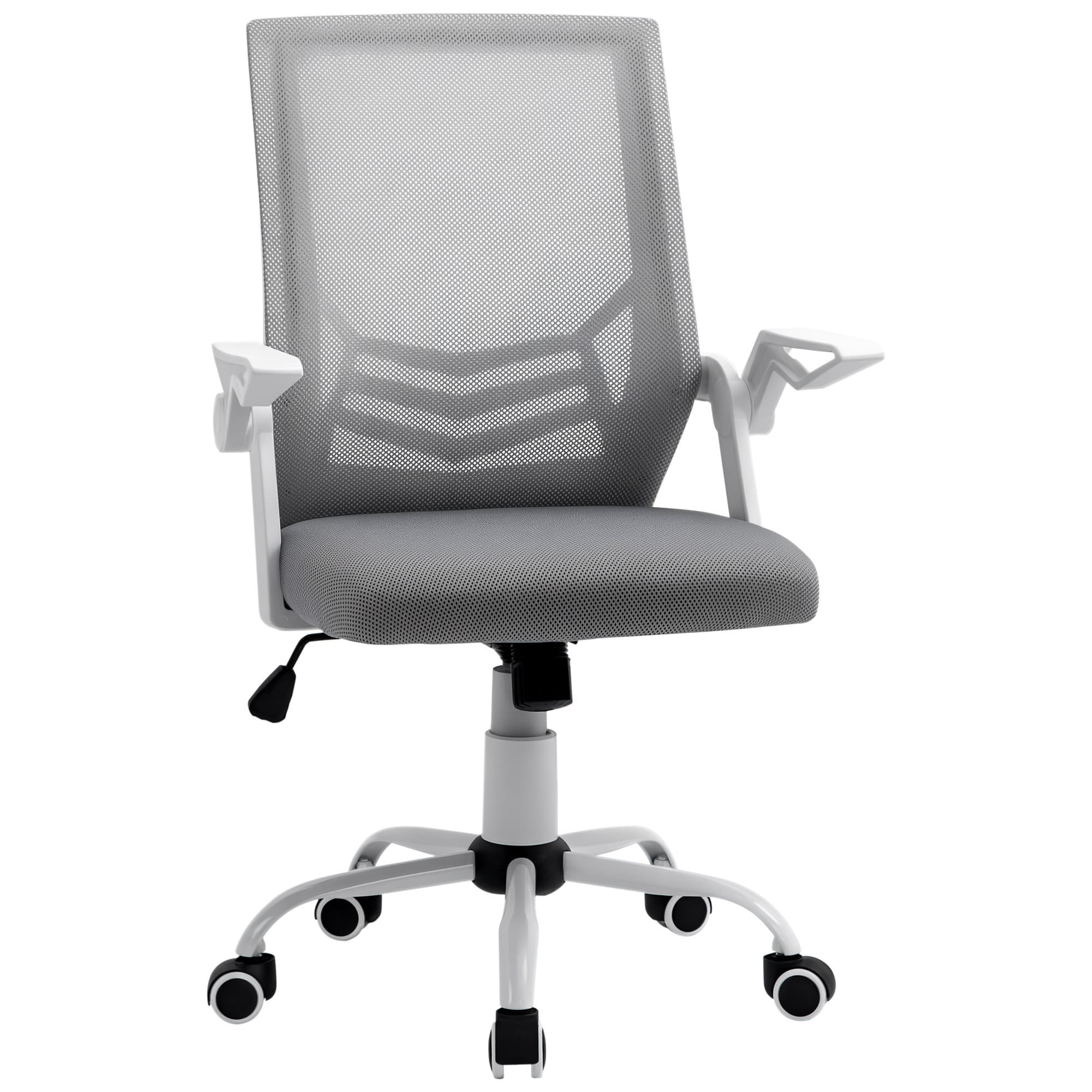 Ergonomic Grey Mesh Desk Chair