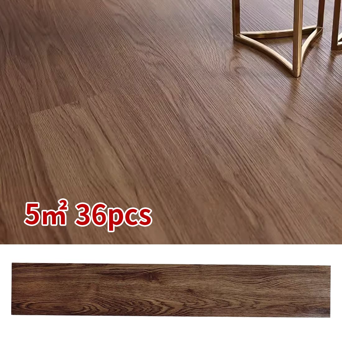 Self-Adhesive Wood Effect Planks - image 1