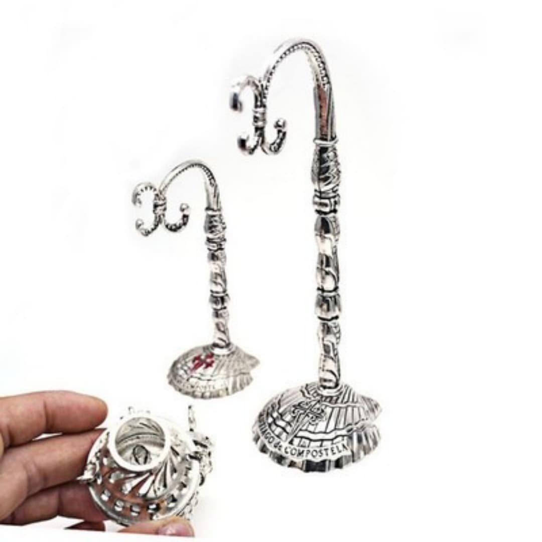 Ornate Silver Hanging Censer for Incense Rituals - image 6