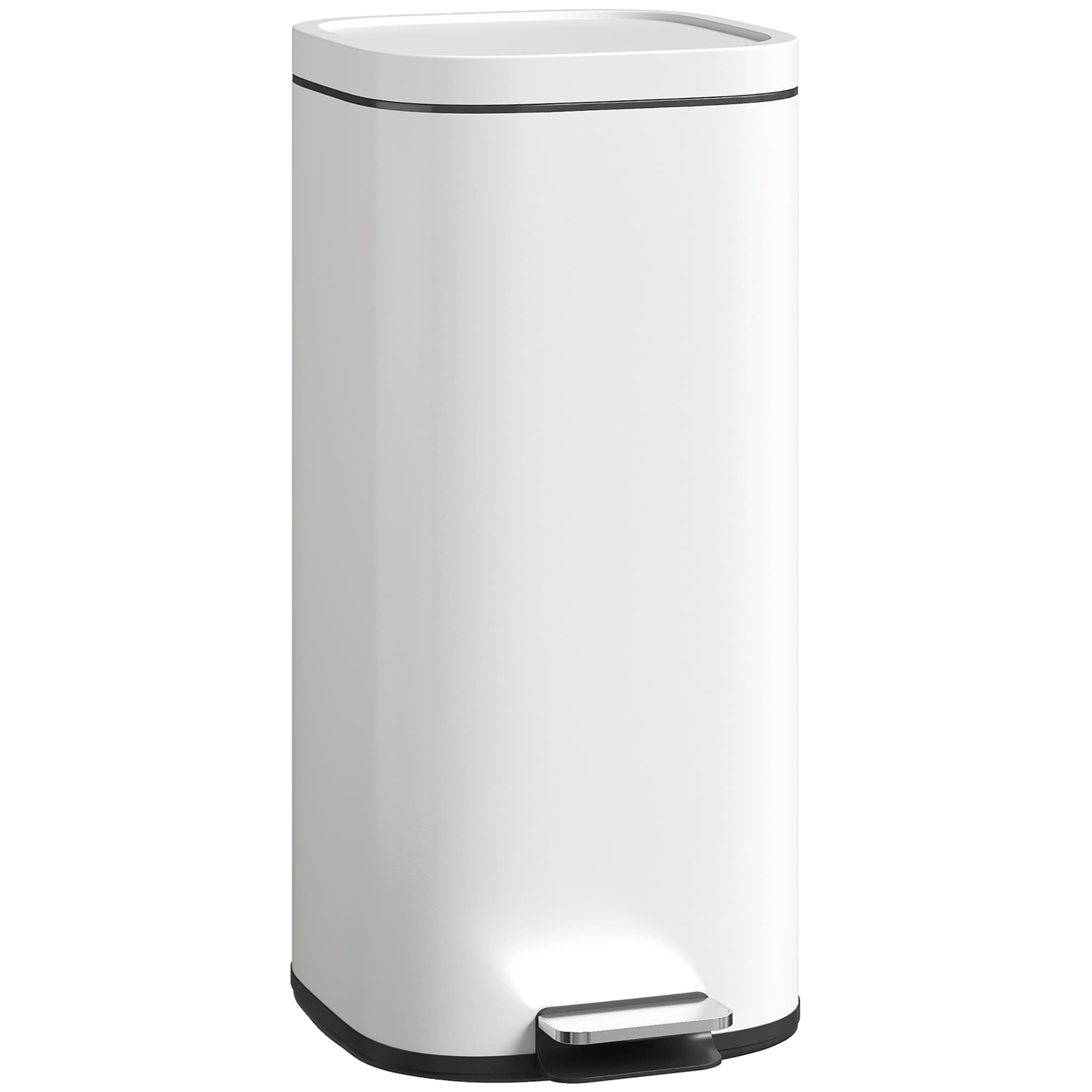 Cream 30L Pedal Bin for Kitchens and Offices - Cream