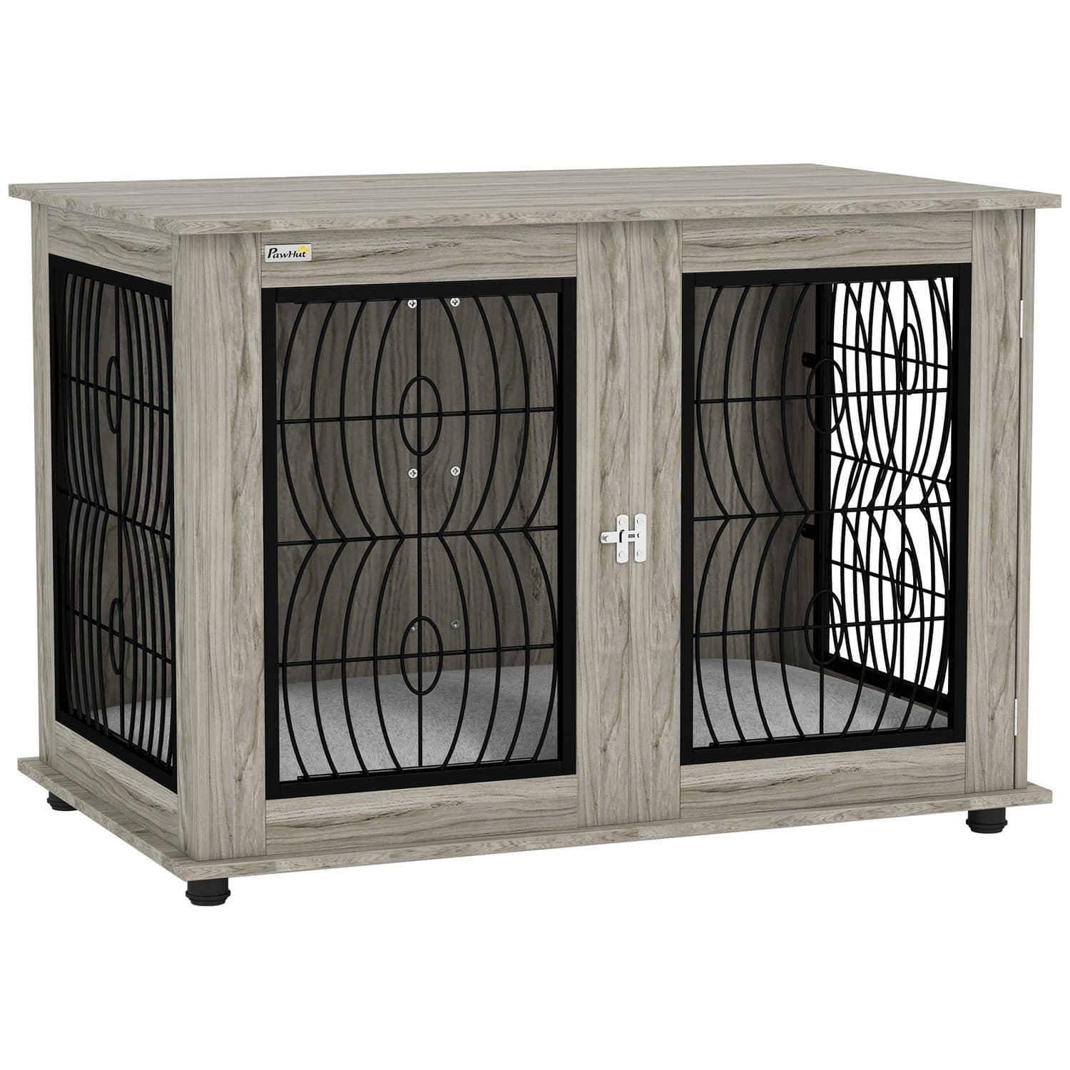 Two-in-One Dog Crate and Side Table