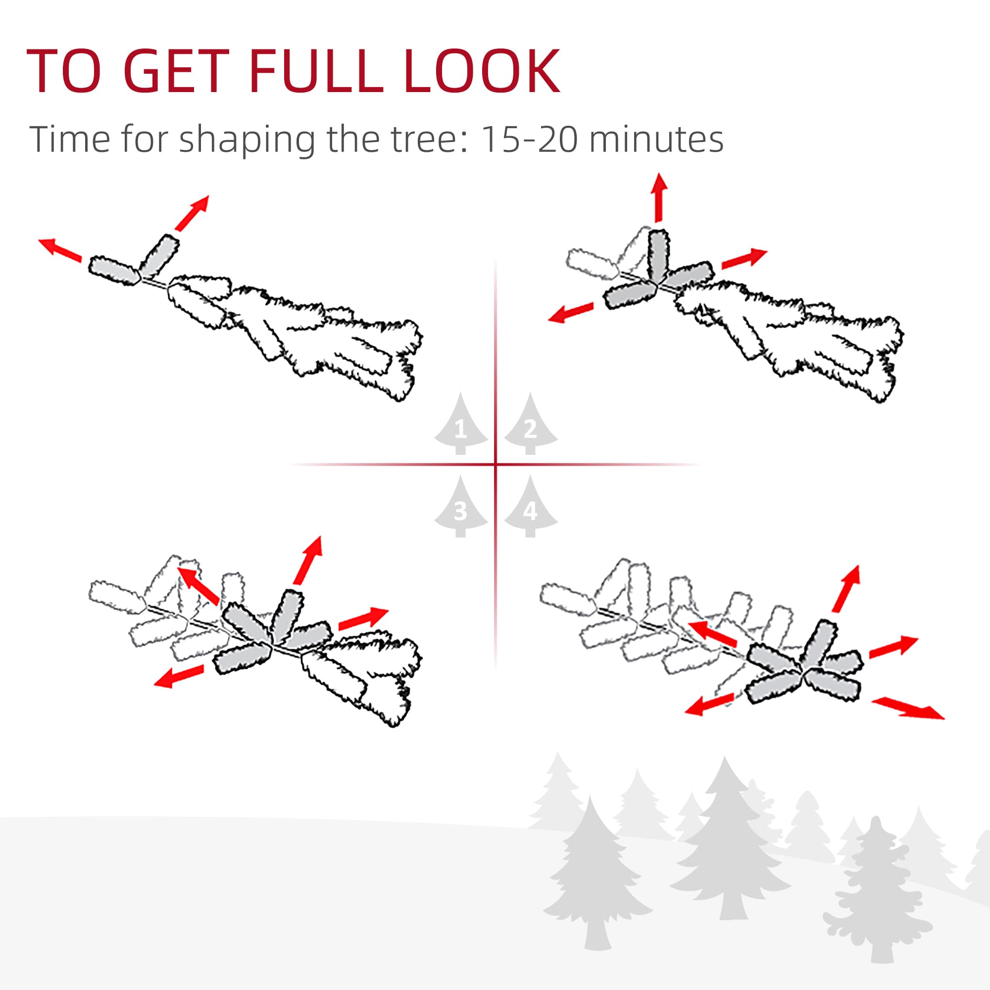 Full, Snow-Tipped 5ft Artificial Christmas Tree - image 1