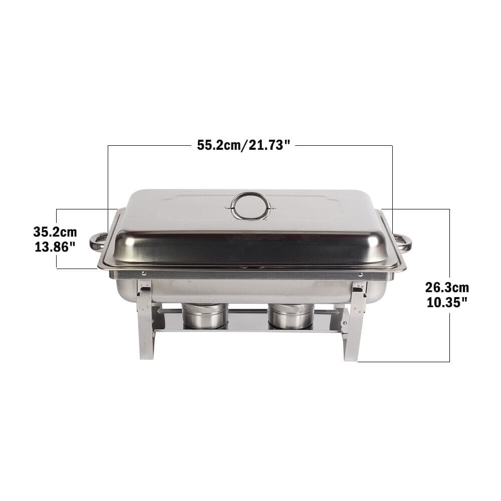 11-Litre Stainless Steel Chafing Dish for Buffets and Events - image 6