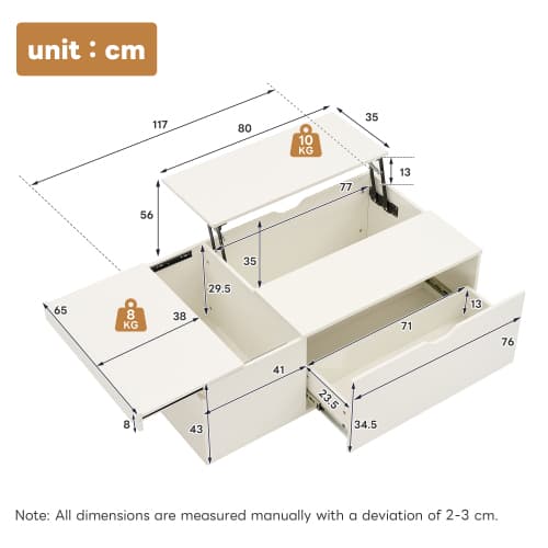 Multifunctional Coffee Table - image 5