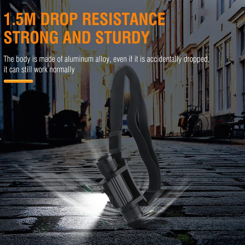 Rechargeable Head Torch for Camping and Night Work - image 7
