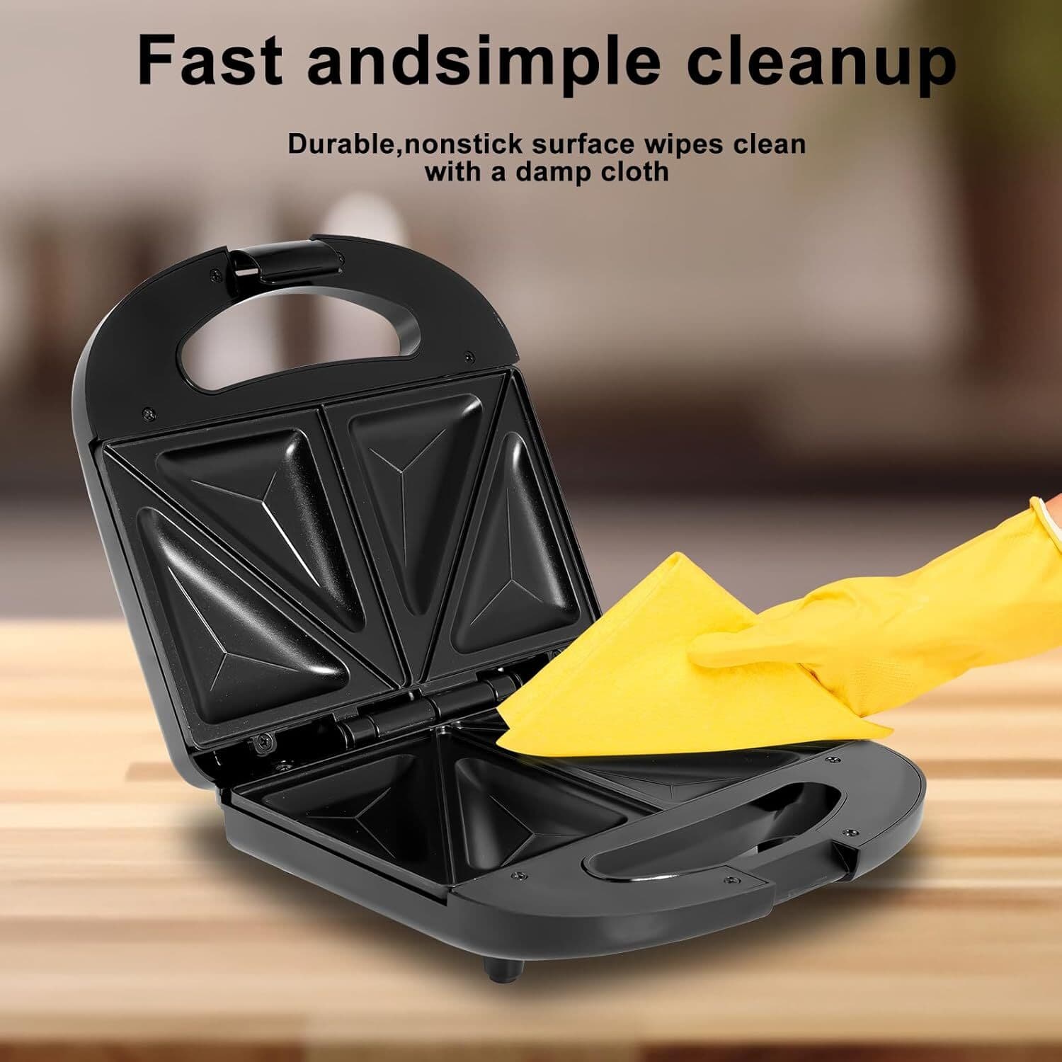 Make Perfect Toasties in Minutes with a Non-Stick Sandwich Maker - image 8