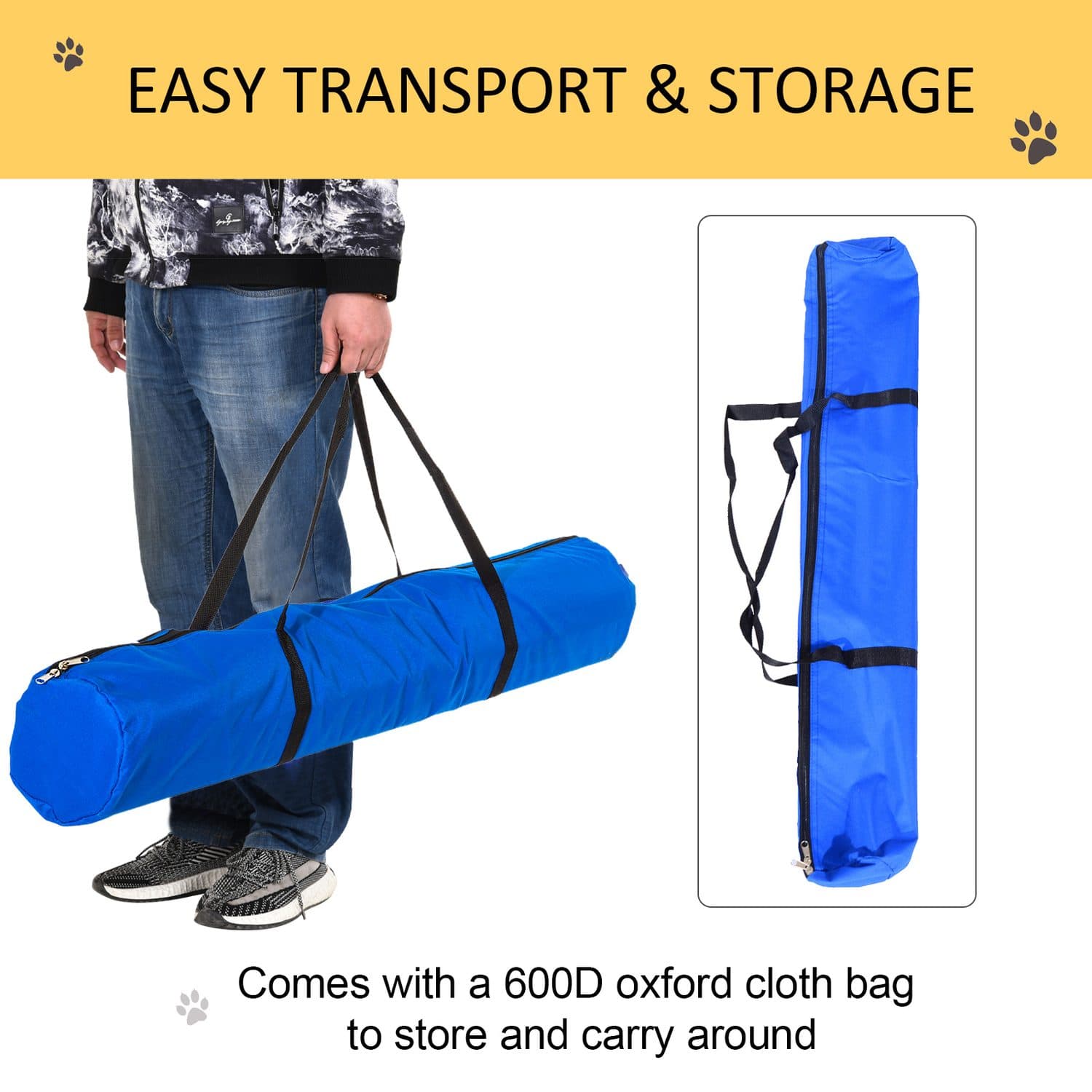Adjustable Dog Agility Training Set - image 1