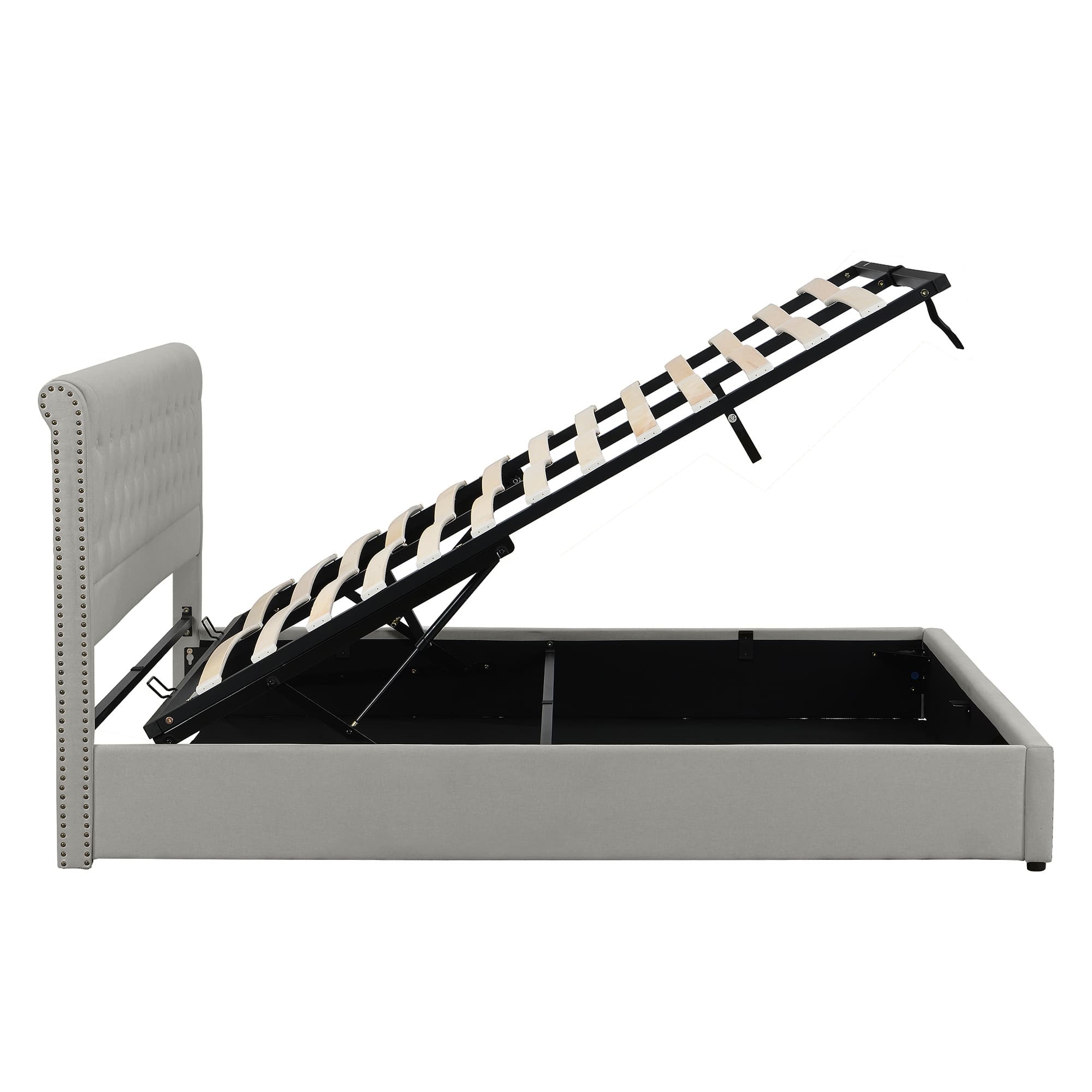 Stylish Upholstered Ottoman Bed - image 5