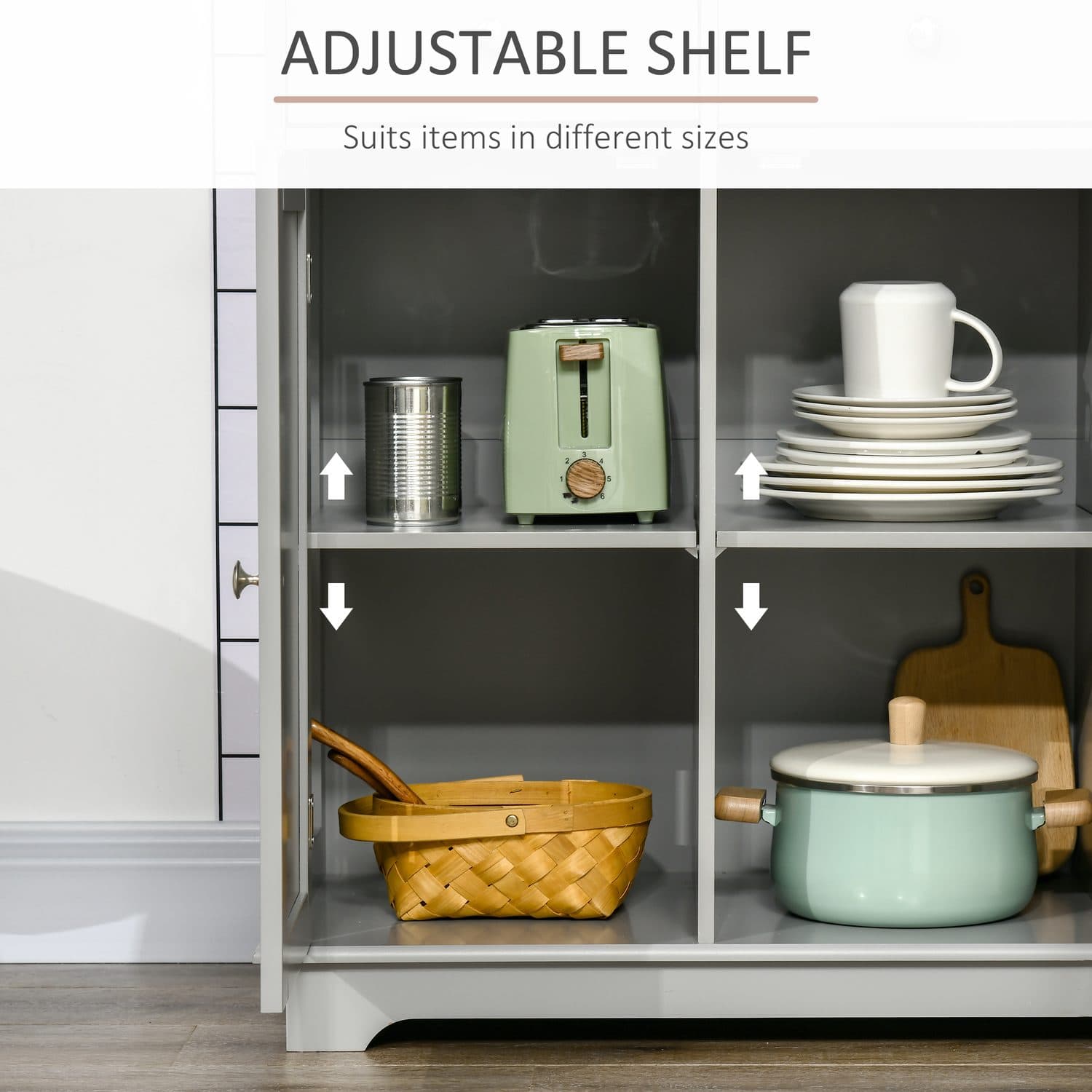 Grey Sideboard - image 1