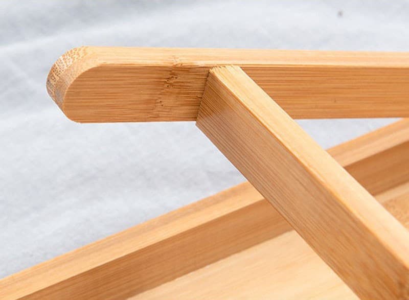Folding Bamboo Bed Desk for Laptops, Books and Breakfast Trays - image 3