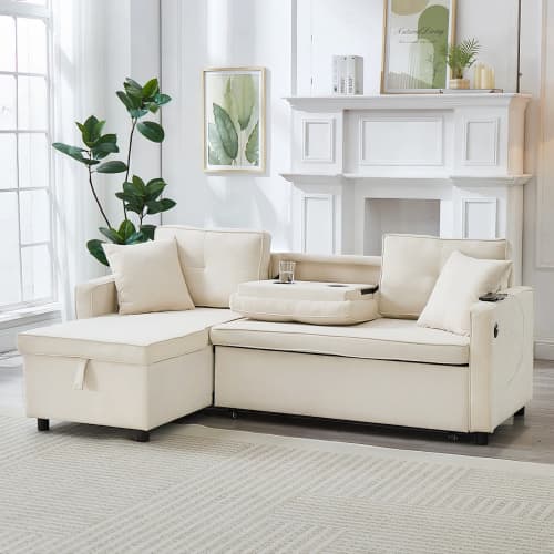 3-in-1 Reversible Sleeper Sofa - image 4