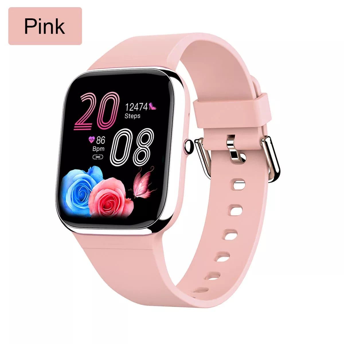 Multi-Sport Smart Watch with Health and Fitness Tracking