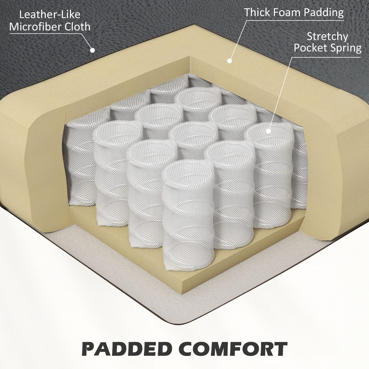 Tufted Wingback Recliner - image 5