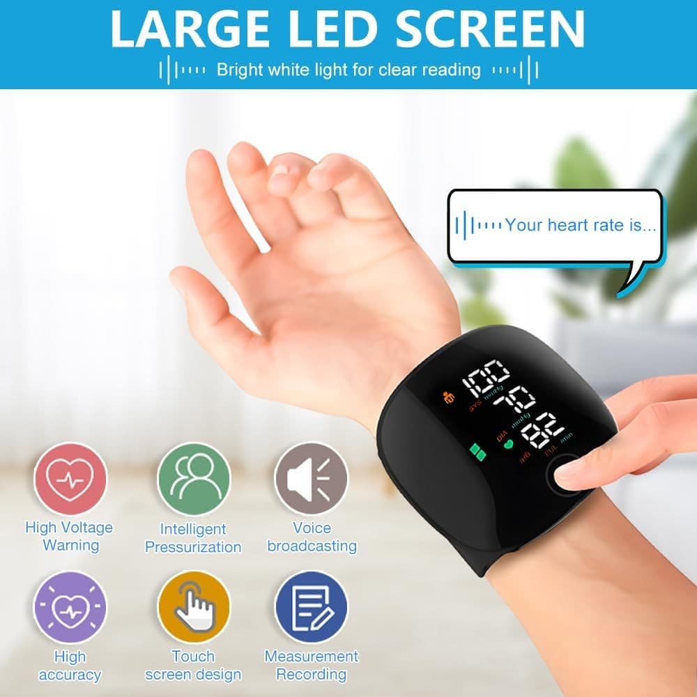 Digital Blood Pressure Machine, Portable Health Monitor - image 2