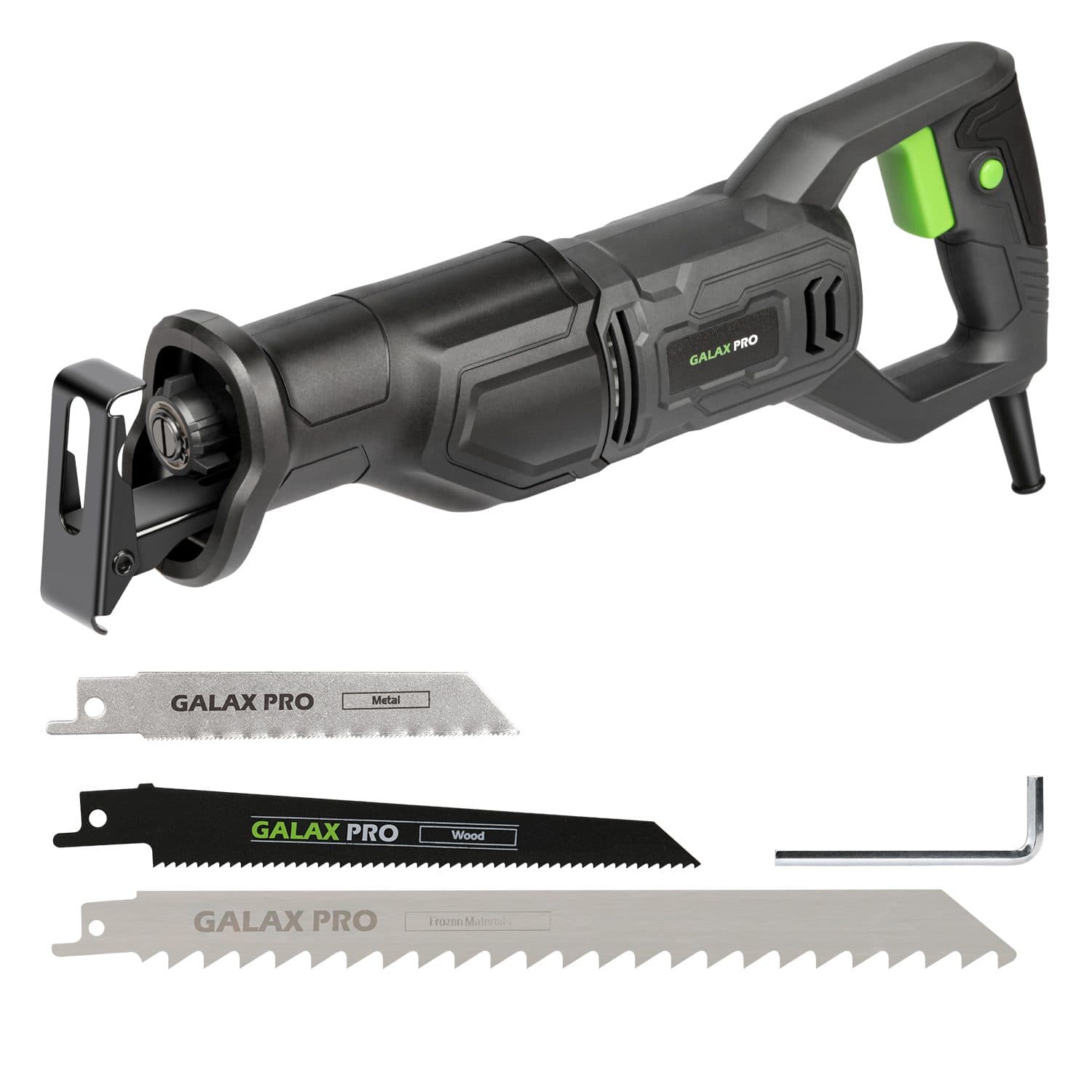 710W Reciprocating Saw for Wood, Metal and PVC Cuts - image 8