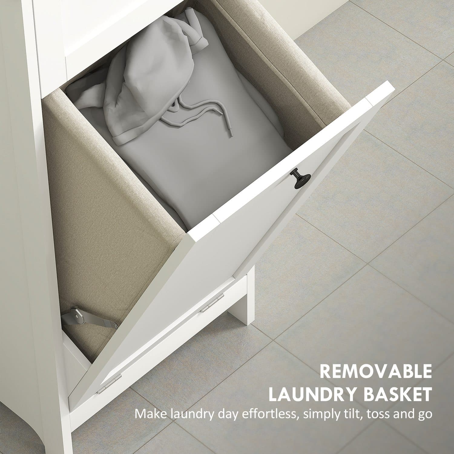 Integrated Laundry Hamper - image 4