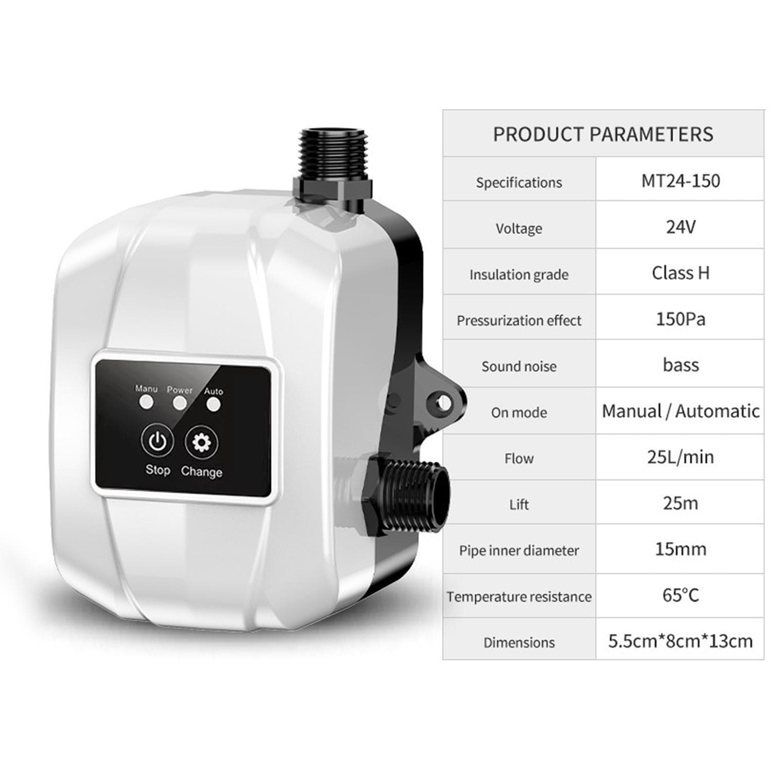End Low Shower Pressure with This 24V Booster Pump - image 6