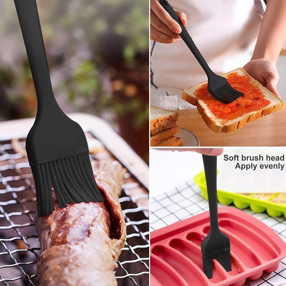 Silicone Tongs and Oil Brush for Everyday Cooking - image 5