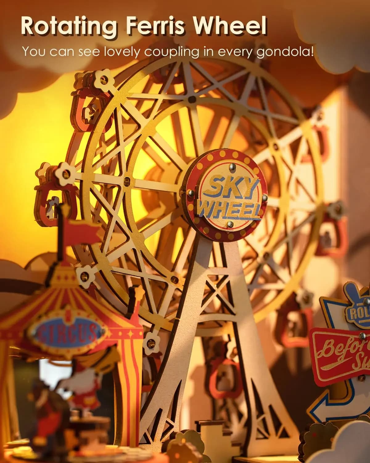 Build-Your-Own Circus Music Box with Ambient Light - image 7