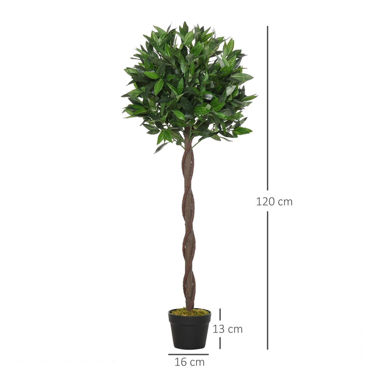 120cm Artificial Bay Laurel Trees - image 4