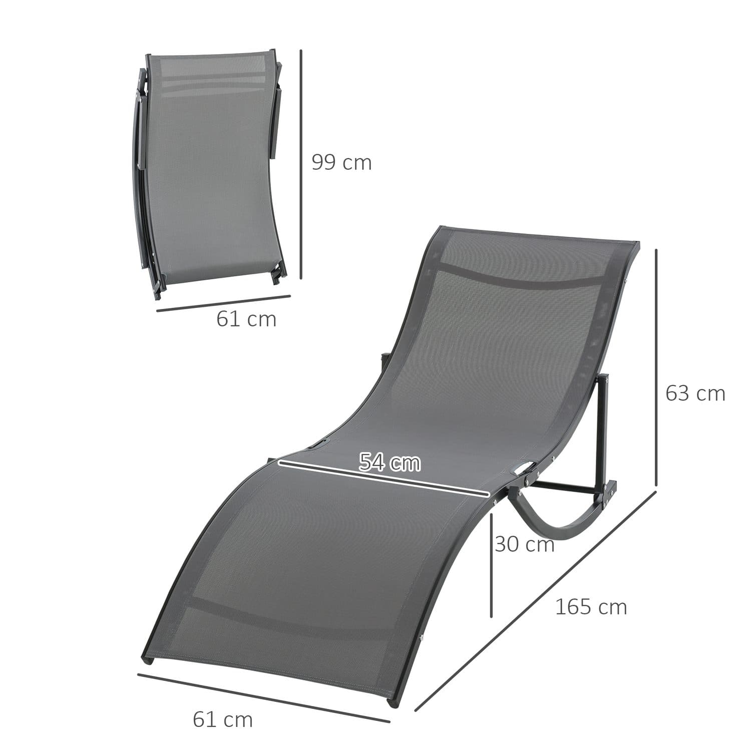 Ergonomic S-Shaped Loungers - image 2