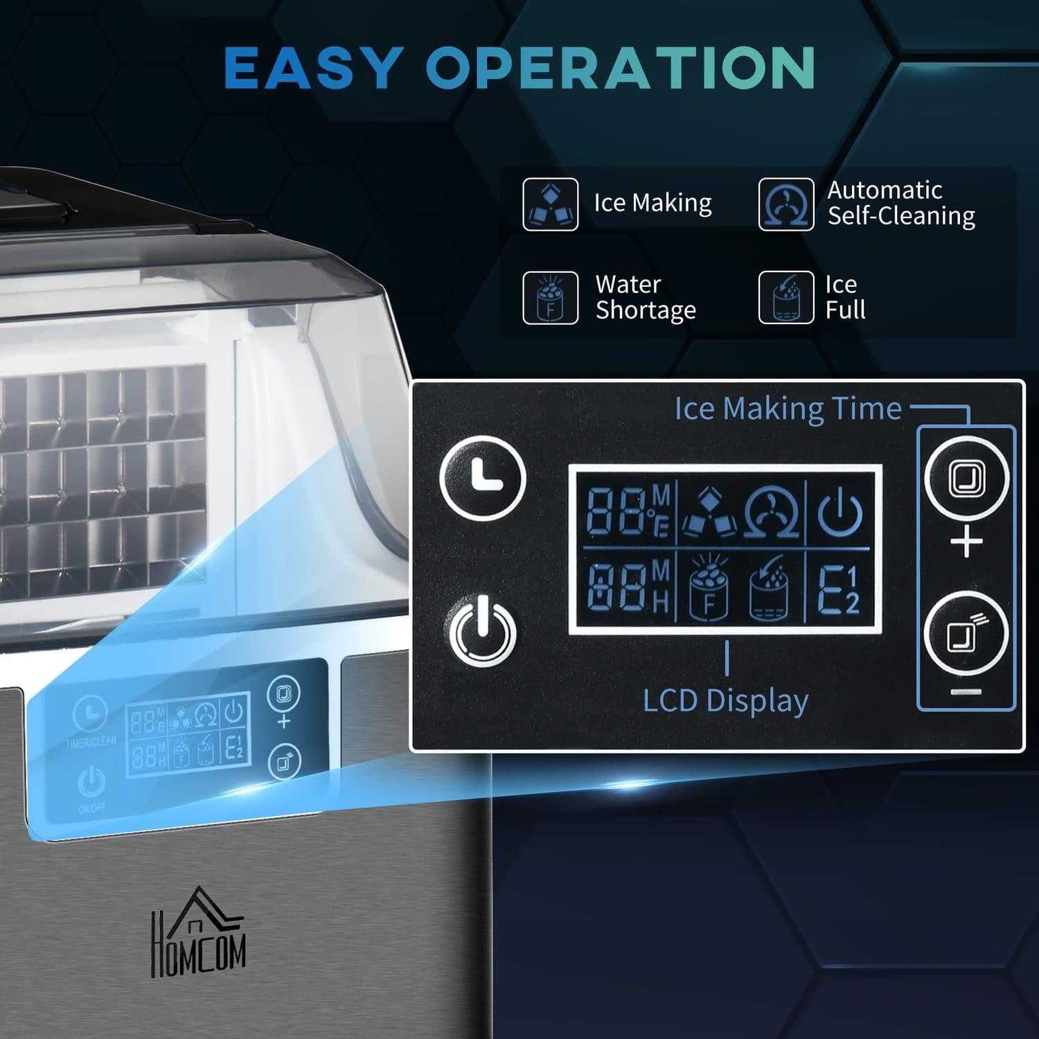 3.2L Compact Ice Maker - image 2