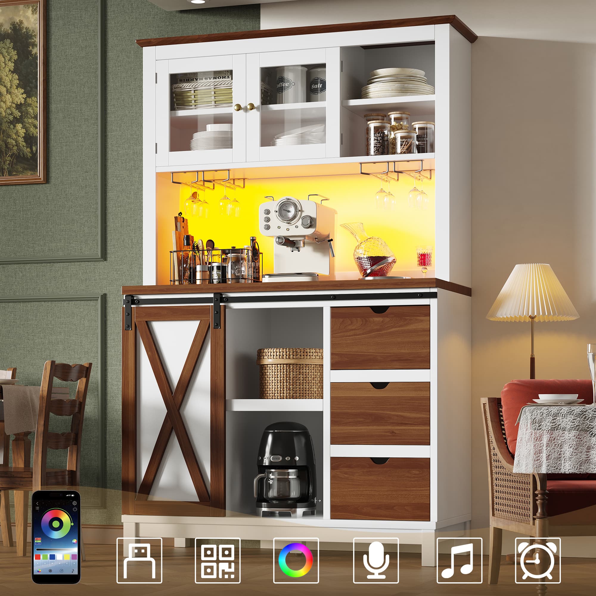 Smart LED Storage Cabinet - image 1