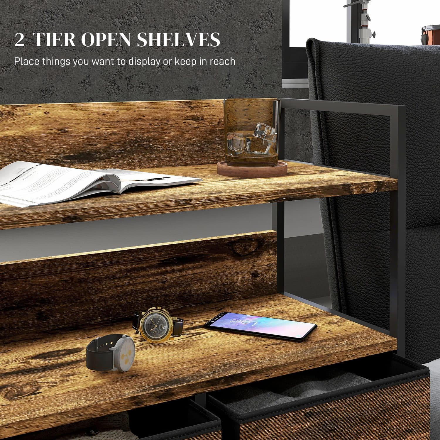 Rustic 5-Drawer Chest - image 3