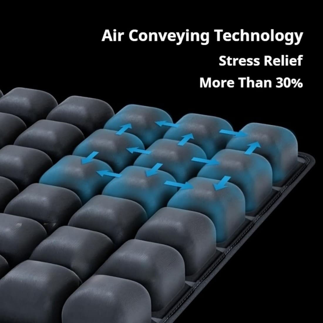 Sit Longer Without Discomfort — Air Cell Seat Cushion - image 7