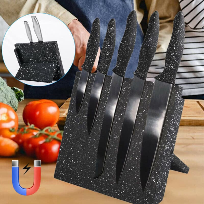 Magnetic Wooden Knife Block - image 9