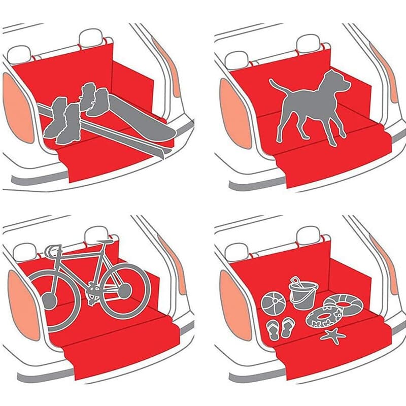 Heavy Duty Quilted Car Boot Liner for Pets - image 8